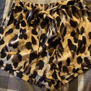 Cheetah flowy shorts!